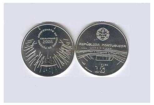 PORTUGAL moedas comemorativas 10 euros em prata UNC ver descrição