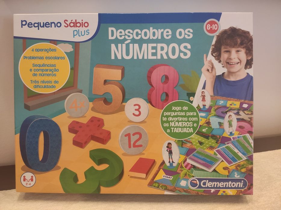 Vendo jogo didático Descobre os Números usado 1 vez