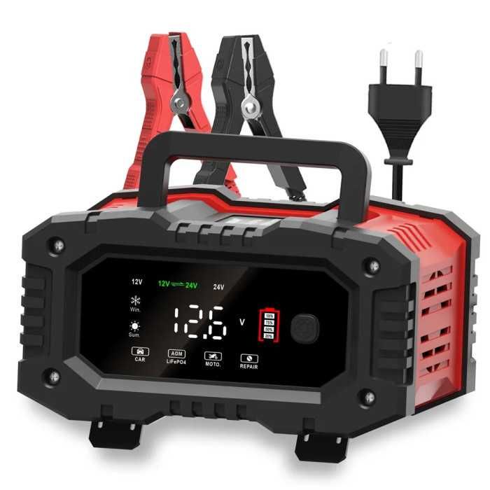 Зарядний пристрій Foxsur FPT-200 (12V 20A/24V 10A)