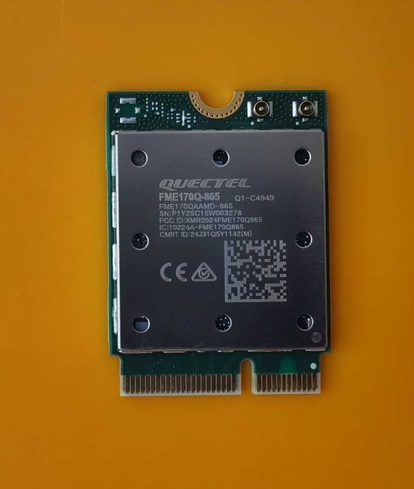 Qualcomm WiFi 7 + BT 5.4 (6Ghz 320Mhz, 4K-QAM, MLO) QCNCM865 Intel AMD