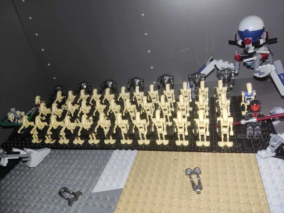 LEGO Star Wars Clone Wars - MOC - Pole bitwy