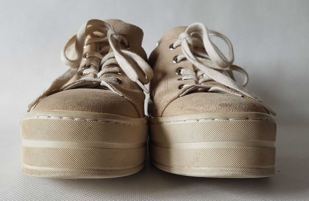 Roberto D'Angelo (RDA) skórzane buty sneakersy 40 Hiszpania bdb