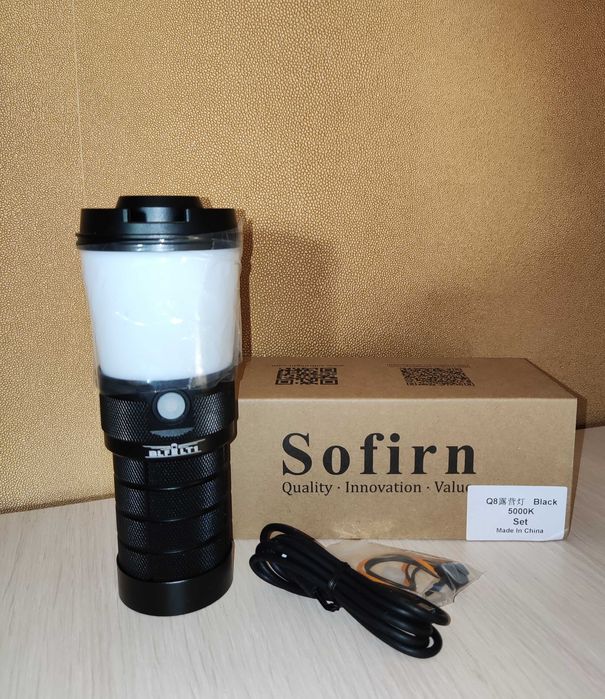 Кемпінговий ліхтар (лампа для блекауту) SOFIRN BLF LT1 з Power Bank