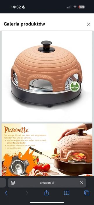 Piec do mini pizzy. Emeria.