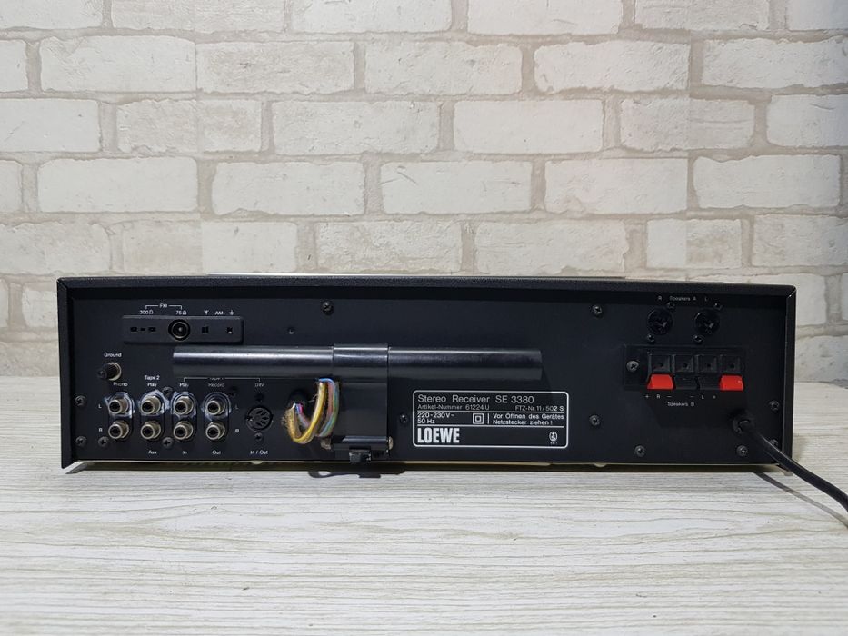 FM/AM  Стерео ресивер/підсилювач  Loewe SE 3380 2x50Вт б/у з Німеччини