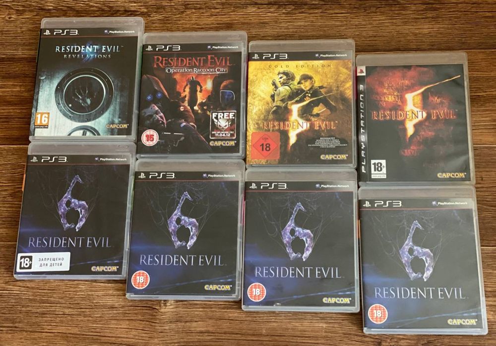 Ігри Sony PlayStation 3: God of War, Resident Evil, Metro, Doom, ICO