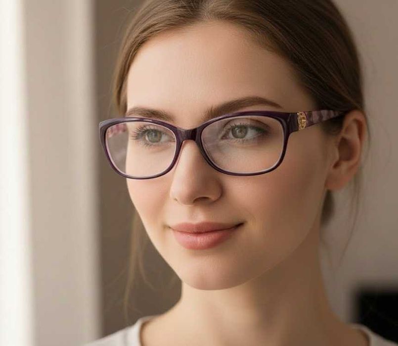Жіночі окуляри для зору скляним