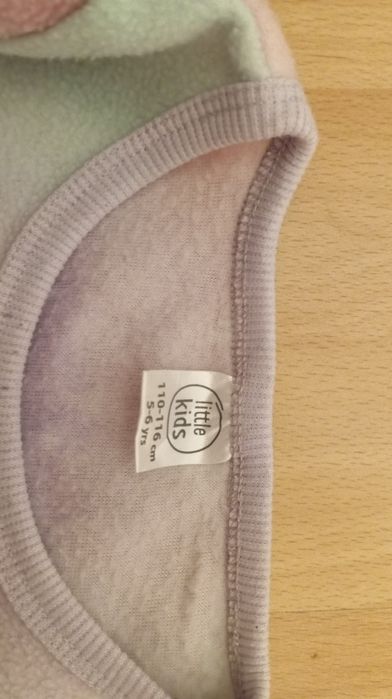 Piżama, kapcie, koszulka, jednorożec, rozmiar 116