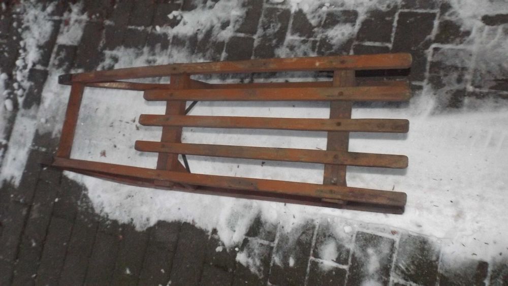 sanki drewniane ślizgi lub plastykowe różne rodzaje