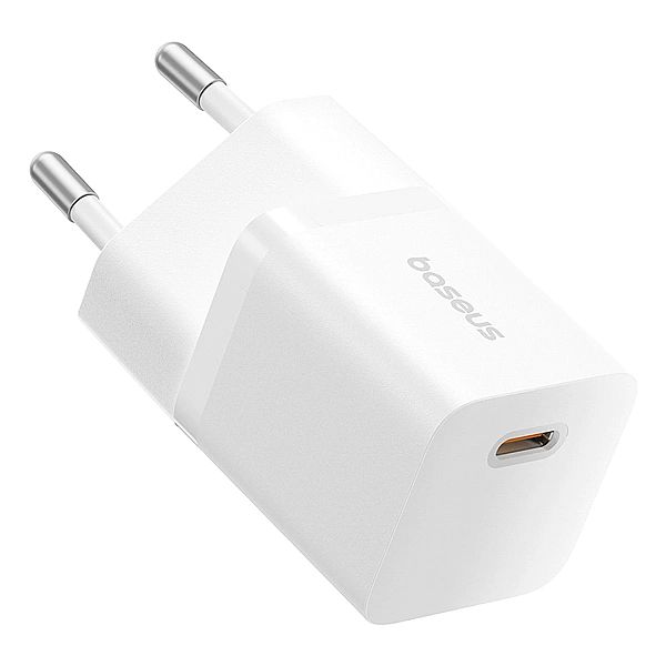 Ładowarka sieciowa Baseus GaN5/25W USB-C - biała