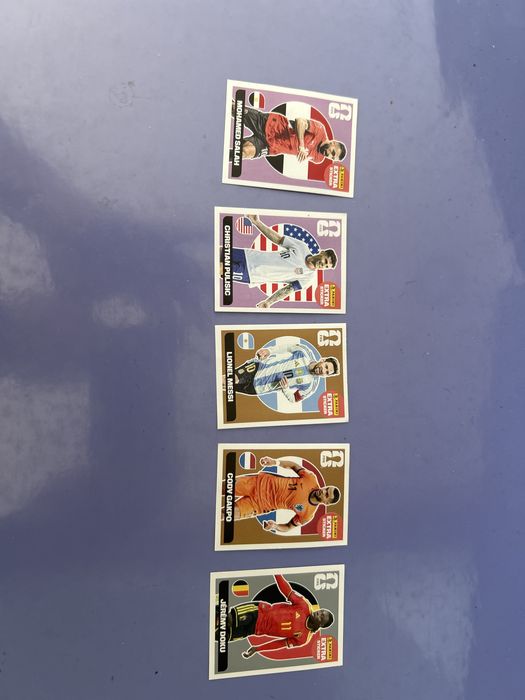 Cromos extra Mundial 2026 vendo em Lote
