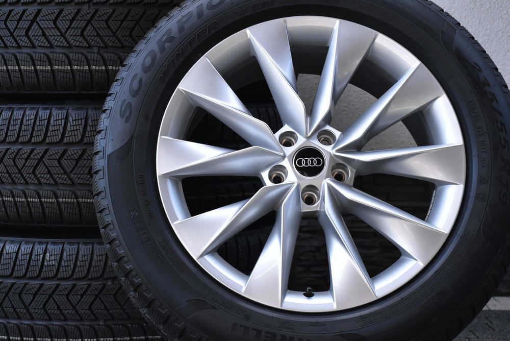 Nowe koła zimowe OEM Audi Q4 Sportback e-tron VW ID.4 ID.5 ID.6 SKODA ELROQ ENYAQ PEAQ CUPRA Tavascan 19" Pirelli