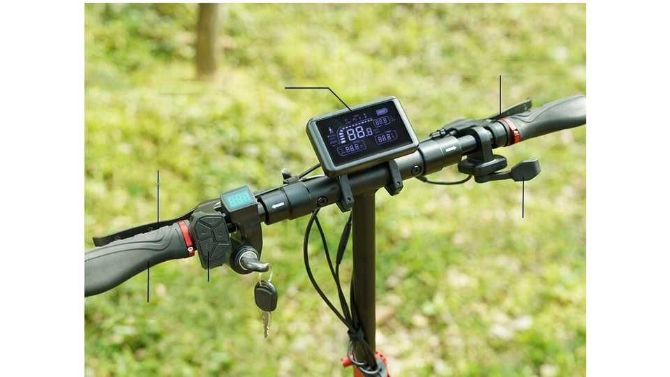 Skuter elektryczny dla dorosłych iscooter iX4 800W 15AH 45km/h