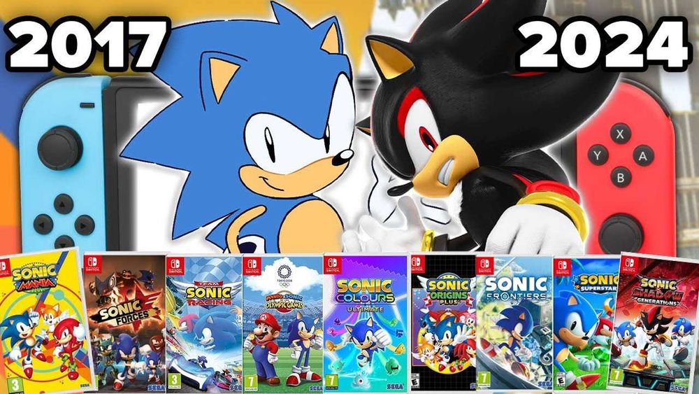 SONIC Frontiers PL Nintendo SWITCH + Lite + Oled = Wejherowo
