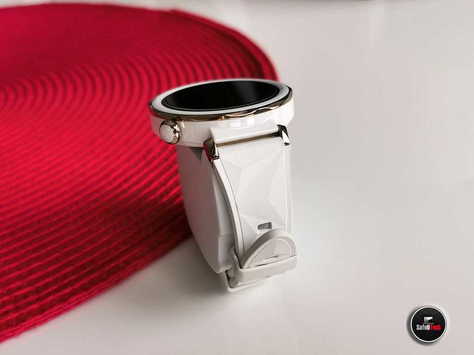 ZADBANY Huawei Watch GT5 Pro 42mm Active  BIAŁY - Szafir - Ceramika GW