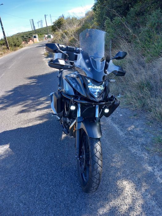 Honda cb500x com muitos extras