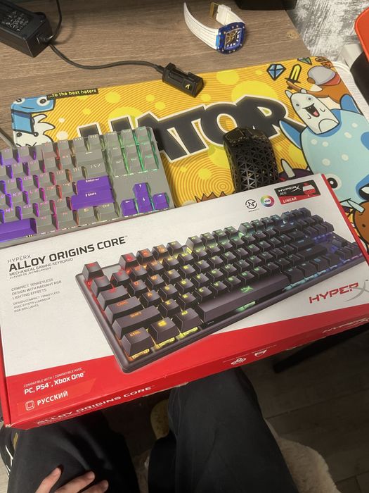 Игровая клавиатура hyperx alloy origins core