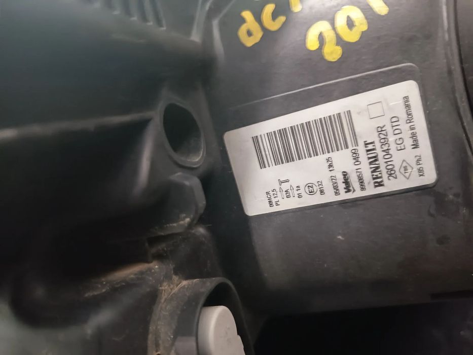 FarolFrt Drt Renault Clio 2009-2012 Ref: 260104392R