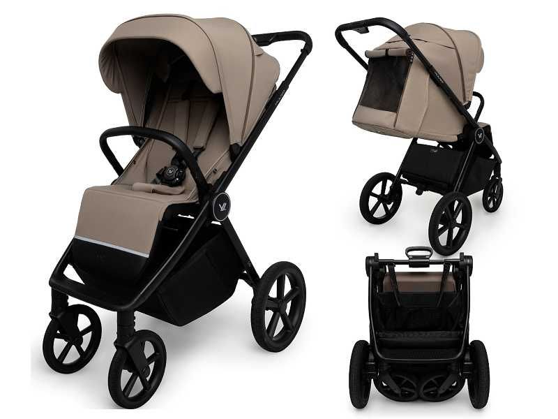 Wózek Spacerowy MUUVO GO Spacerówka TERENOWA LEKKA KOMPAKTOWA Do 22kg