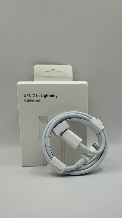 Zestaw Ladowarka 20 W + Kabel Ligthning Usb-C 1 M