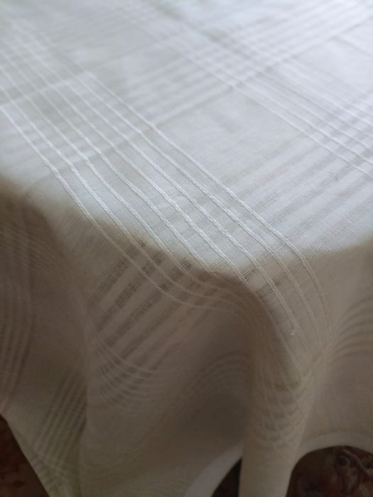 Lniano - bawełniany obrus 130 x 160 cm