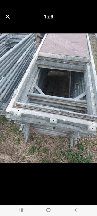 Rusztowanie Elewacyjne Fasadowe Typu Baumann Plettac Transport Rux