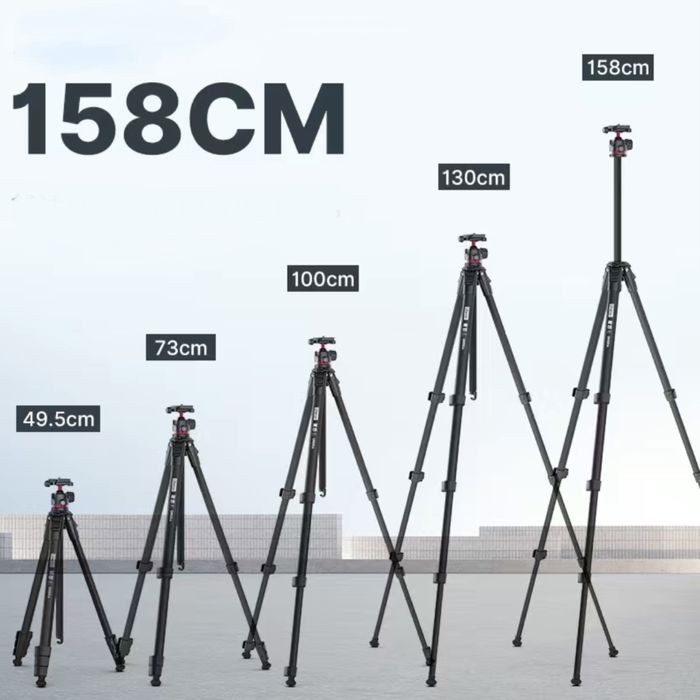 ULANZI OMBRA YING MT-55 штатив, трипод для камери, телефону 49-158 см