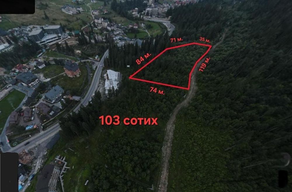 Продаж зем. ділянки 1 га під забудову, світло, 2 заїзди, 10500 $ сотка