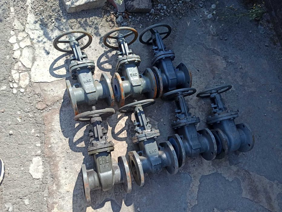 Задвижки  Ру10 Ру16 Ру63 Ду50, 80, 100, 150, 200