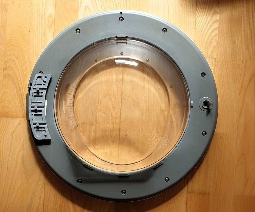 Drzwiczki z szybą do pralki Samsung Eco Bubble WF70F5E3W2W 7 kg