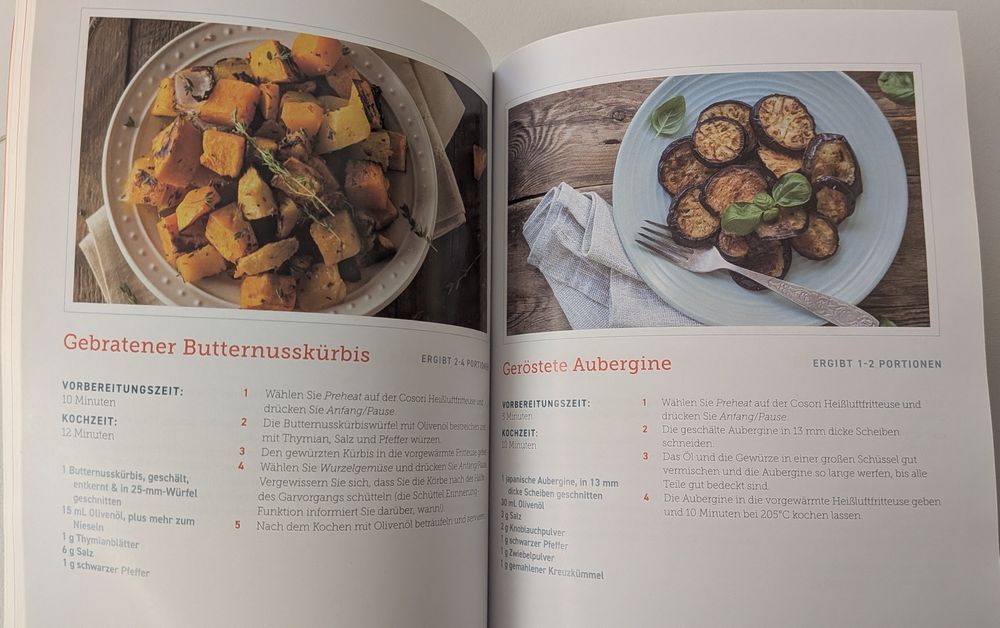 Livro de Receitas Cosori Air Fryer
