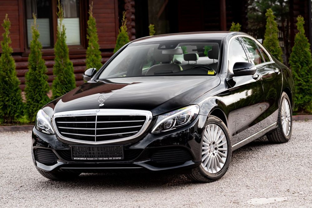 Mercedes-Benz Klasa C FULLLED Skóra Nav Parktronic Tempomat Grzane Fotele