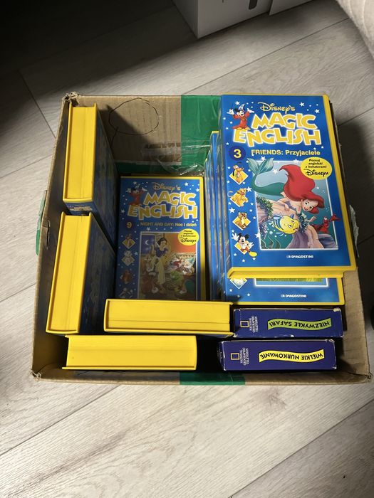 Kasety VHS z bajkami