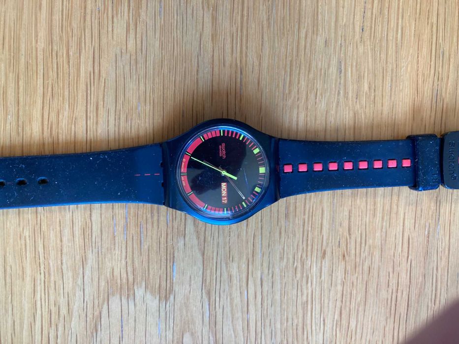 Swatch de coleção look desportivo