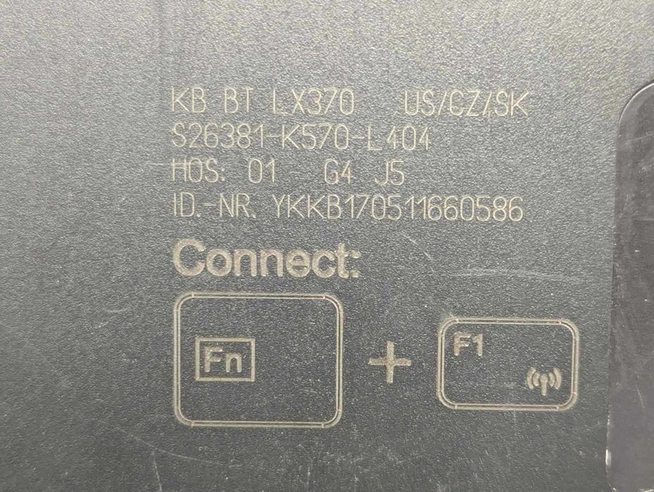 Bluetooth-клавиатура Fujitsu LX370 беспроводная с аккумулятором