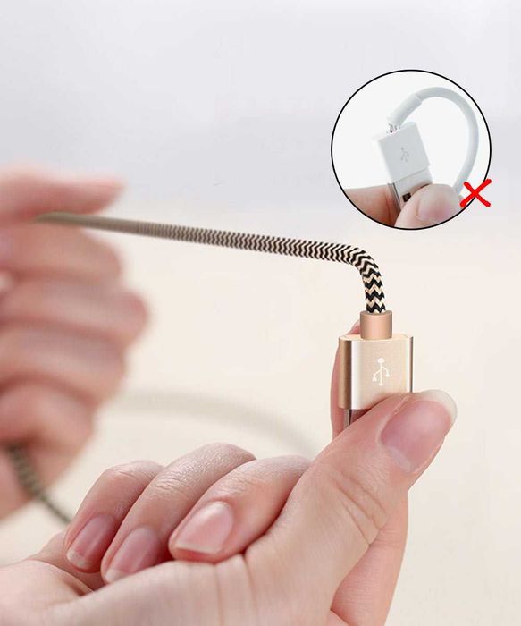 Zeuste pleciony kabel USB Lightning 1.5m iPhone 14/13/12/11 X Pro iPad