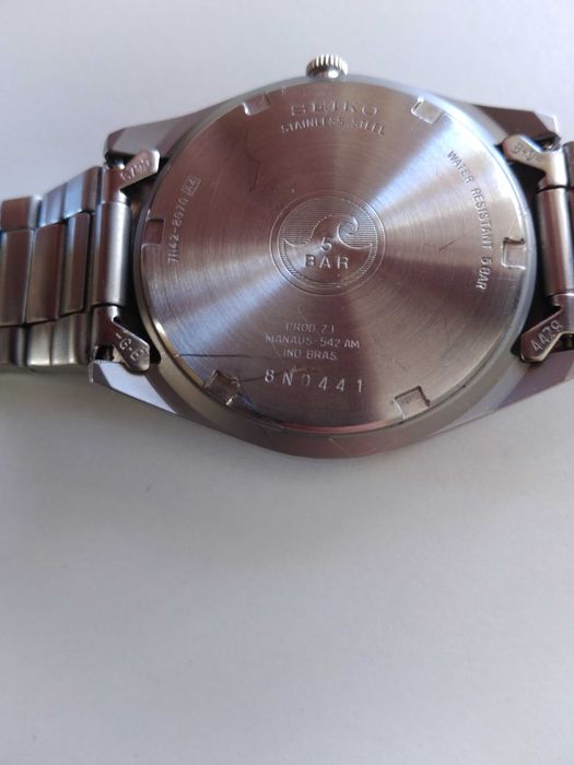 Relógio da marca Seiko
