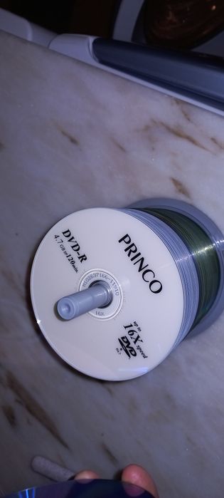 CD e DVD virgens para gravação