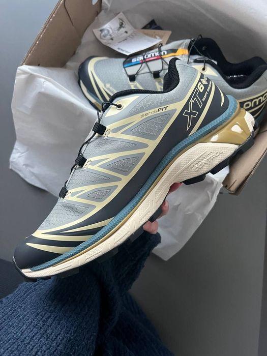 Salomon XT-6 Adv Dover Blue Beige Gore-Tex , кросівки саломон 40 41