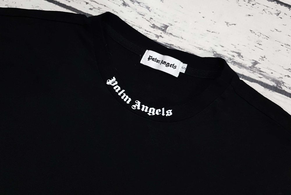 Palm Angels * koszulka * czarna * męska * idealna * S