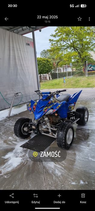 Yamaha Raptor 350 z kwitem