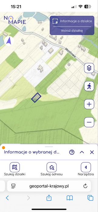 Działka budowlana, Stara Gorzelnia *REZERWACJA*