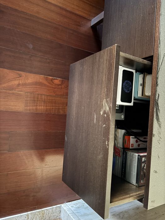 Móvel de tv em wengue