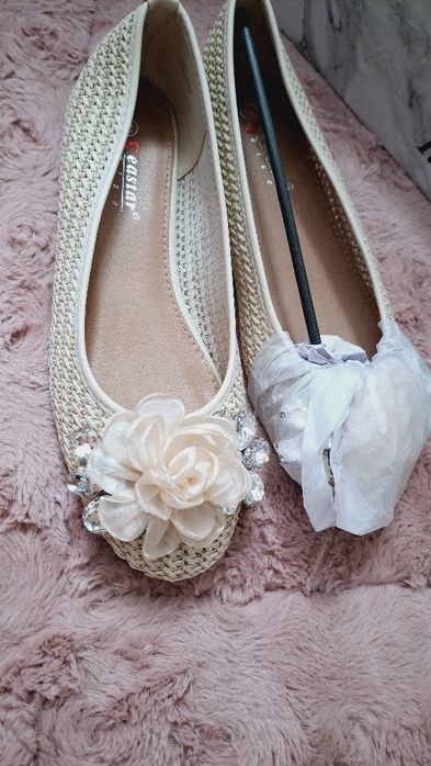 Boho balerinki 39 nowe