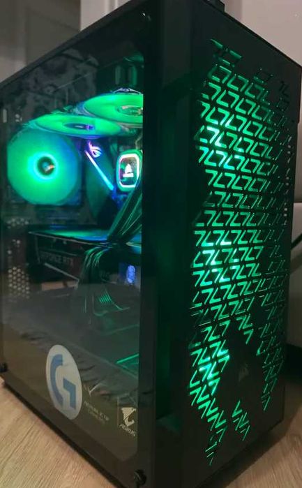 Wydajny komputer gamingowy – RTX 3070, i7-9700K, 32GB RAM, Corsair