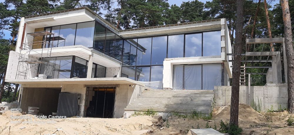 Стяжка підлоги машинна напівсуха,стяжка пола