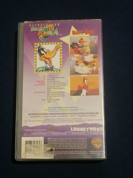 vhs	Space Jam Daffy Duck