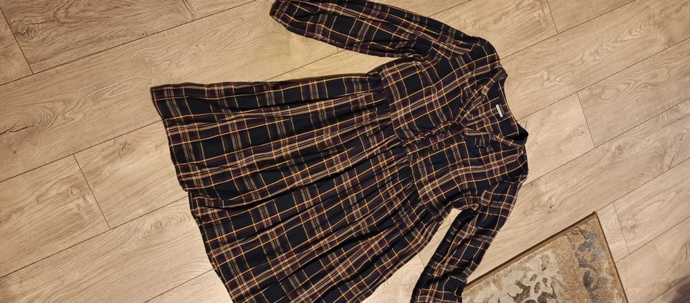 Sukienka 42/44 kratka tunika wiskoza