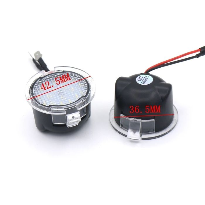 Штатная LED подсветка боковых зеркал и двери для Ford Edge Fusion