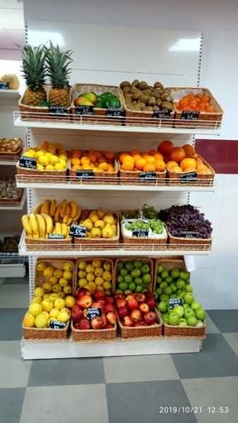 Стелажі, полиці, торгове обладнання В НАЯВНОСТІ